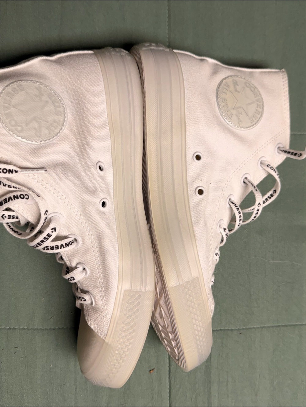 Converse High Top Sneakers - White